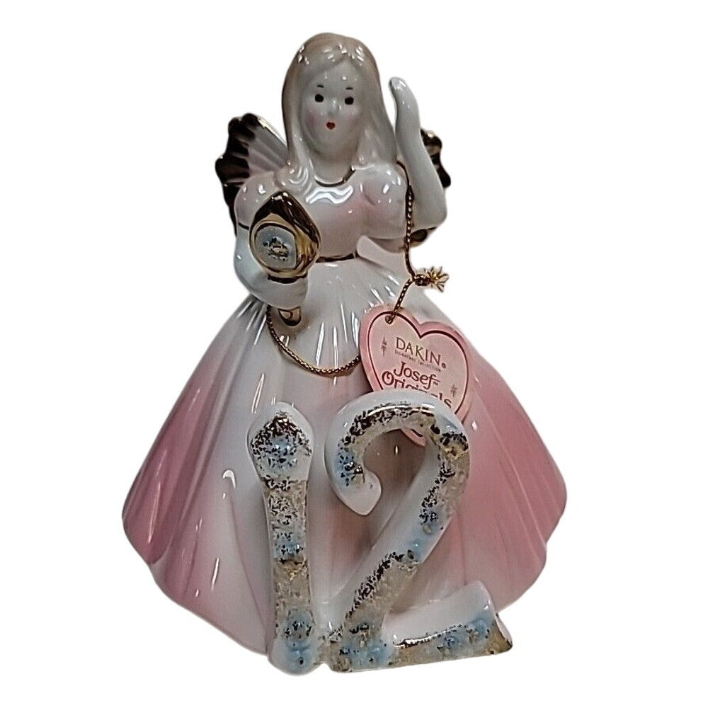 Josef Original Birthday Girl "12 Years Old" By Dakin Figurine Angel