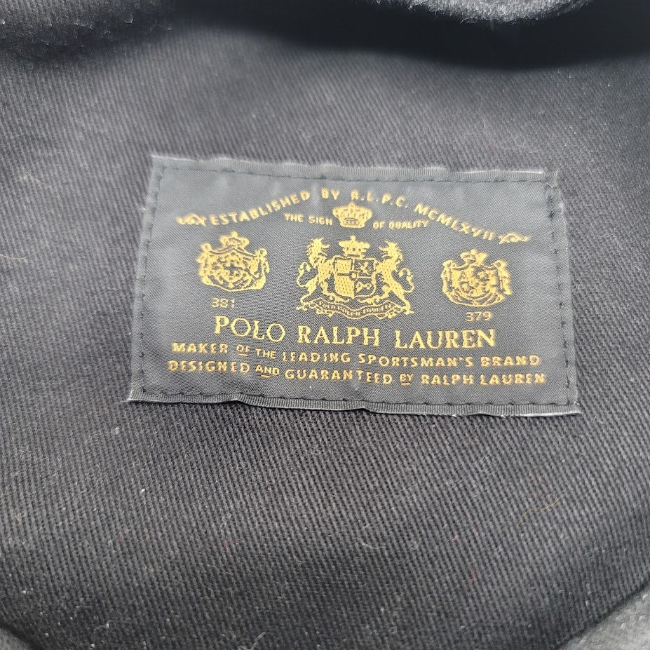 Polo Ralph Lauren Gray Wool Small Medium Paperboy Newsboy Gatsby Cab Scally Cap