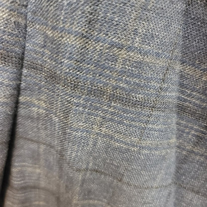 BOGLIOLI Italian Light Linen Jacket Blue Plaid Casual Summer EU50 Men's Large