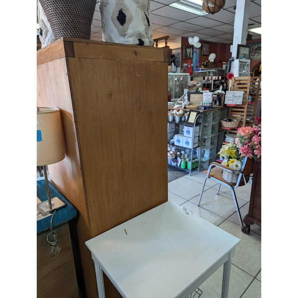 SECONDHAND SANDIES: WOOD CORNER CABINET