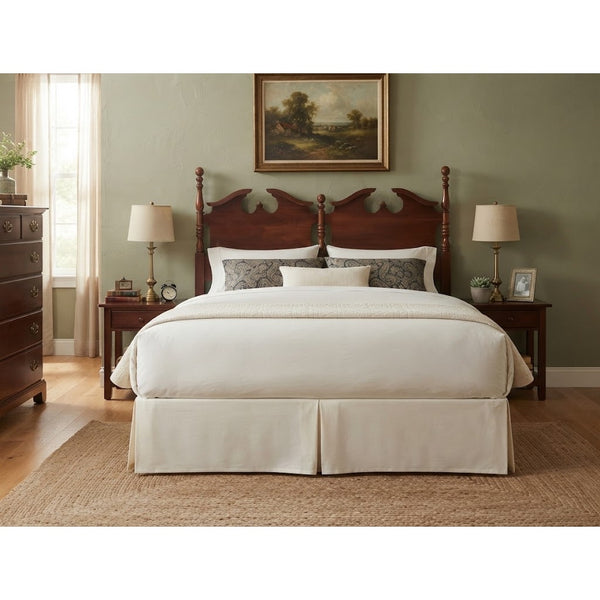 Secondhand Sandies: Traditional Colonial Early American Provincial King headboard