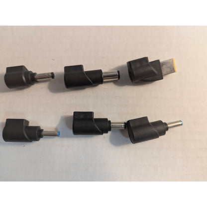 Universal Laptop DC Power Adapter Tips Replacement Connector Set Lot 7 Pc