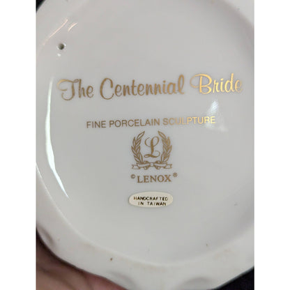 Vintage Lenox "The Centennial Bride" Porcelain Figurine