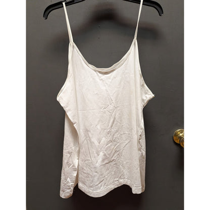 BP. white sleeveless tank top size 4XL plus layering scoop neck NEW