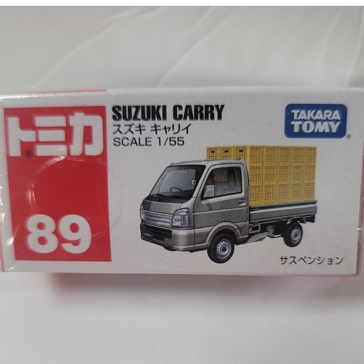 TAKARA TOMY Suzuki Carry Scale 1/55 Die cast toy model #89 NEW package JAPAN