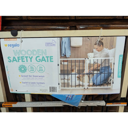 SECONDHAND SANDIES: wooden safety gate for doorways NEW