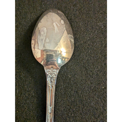 Vintage Ekco Eterna Lillianne Silverplate Tablespoons Set of 2 Korea