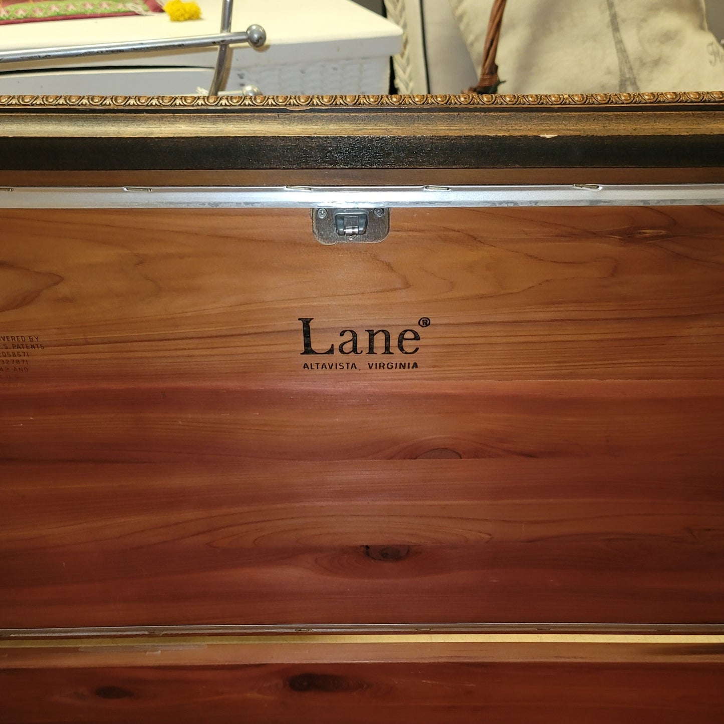 Secondhand Sandies: Lane Cedar line chest trunk bench