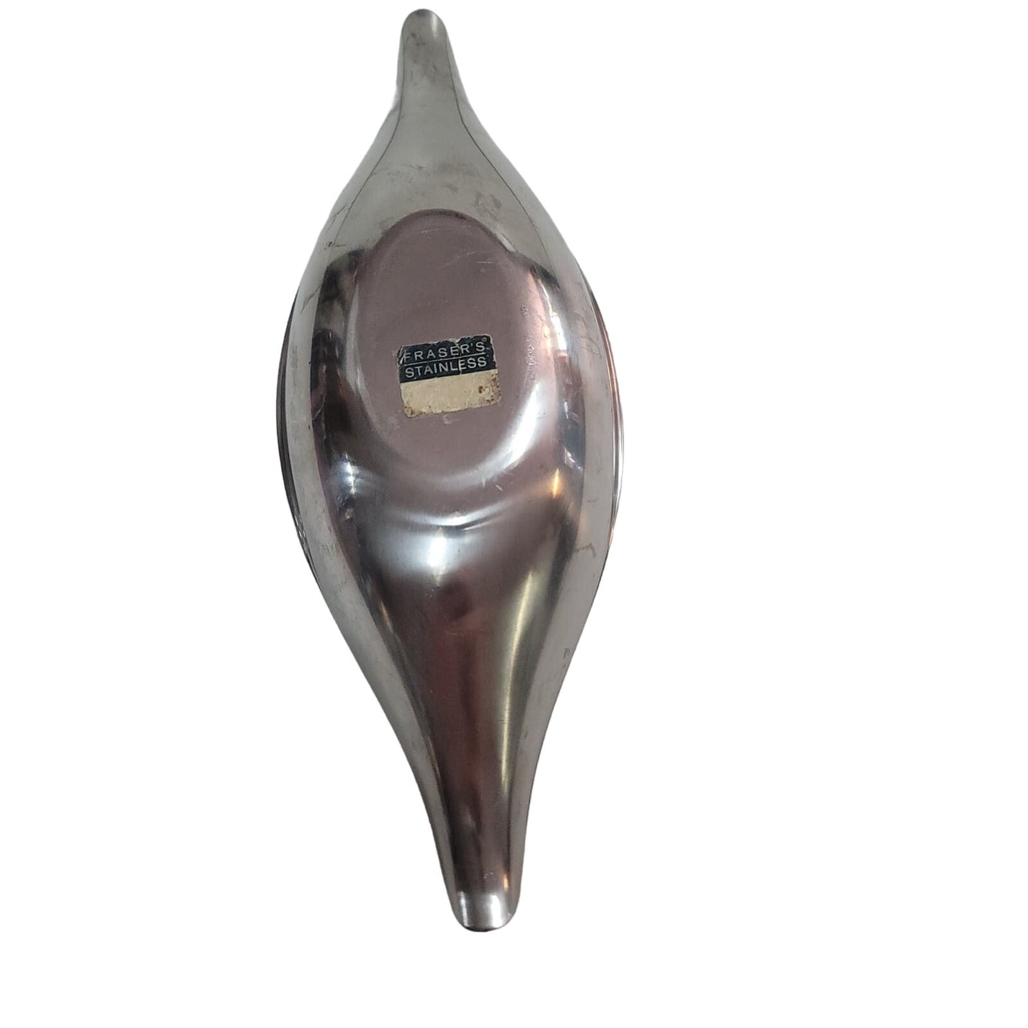 Vintage WMF Cromargan Dish Günter Kupetz Stainless Steel Biomorph Design Modern