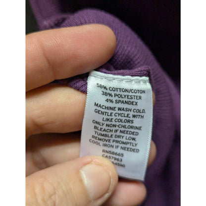 BP. NWT Purple Sleeveless Bodysuit Large Halter Tie Neck Snap Layering
