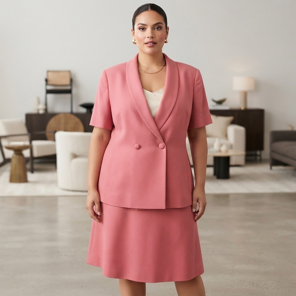 Rena Rowan For Saville Women's 2 Pieces Suit Blazer Jacket & Skirt Size 14 NWT