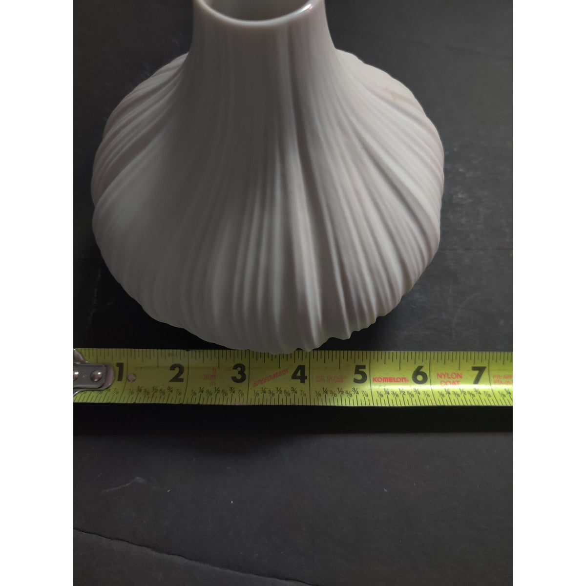 Vintage Rosenthal Studio-Line Germany White Bisque Porcelain Vase Tapio Wirkkala