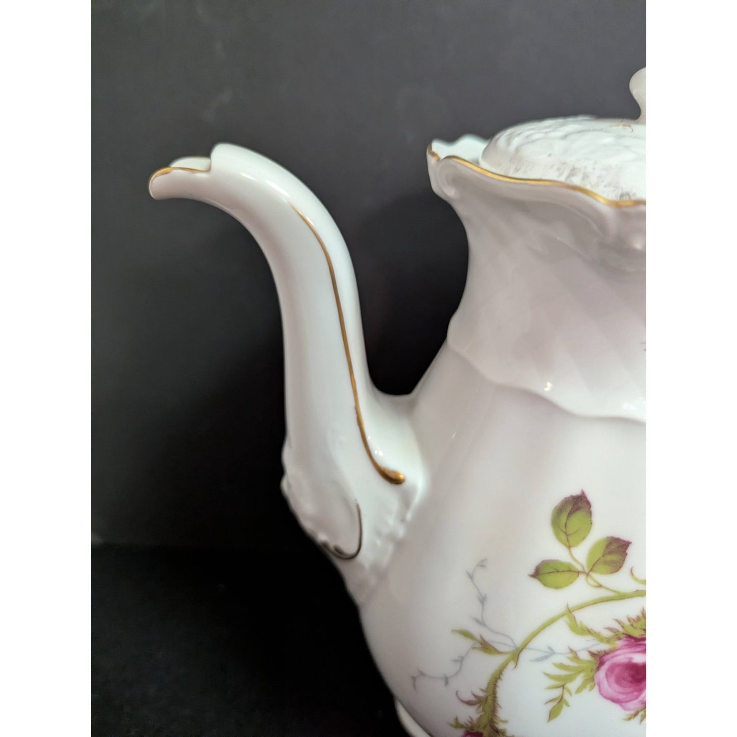 Vintage Eschenbach Bavaria Germany "La Reine" Porcelain Coffee / Teapot