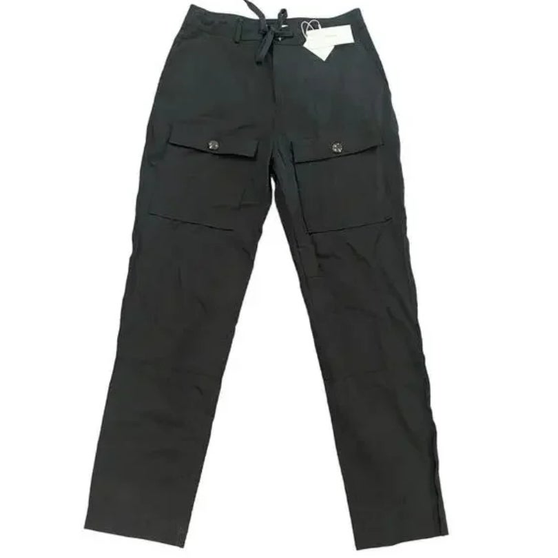 NWT Samsoe Sukari Trousers Cargo Utility Pants 11531 Sz Medium in Black