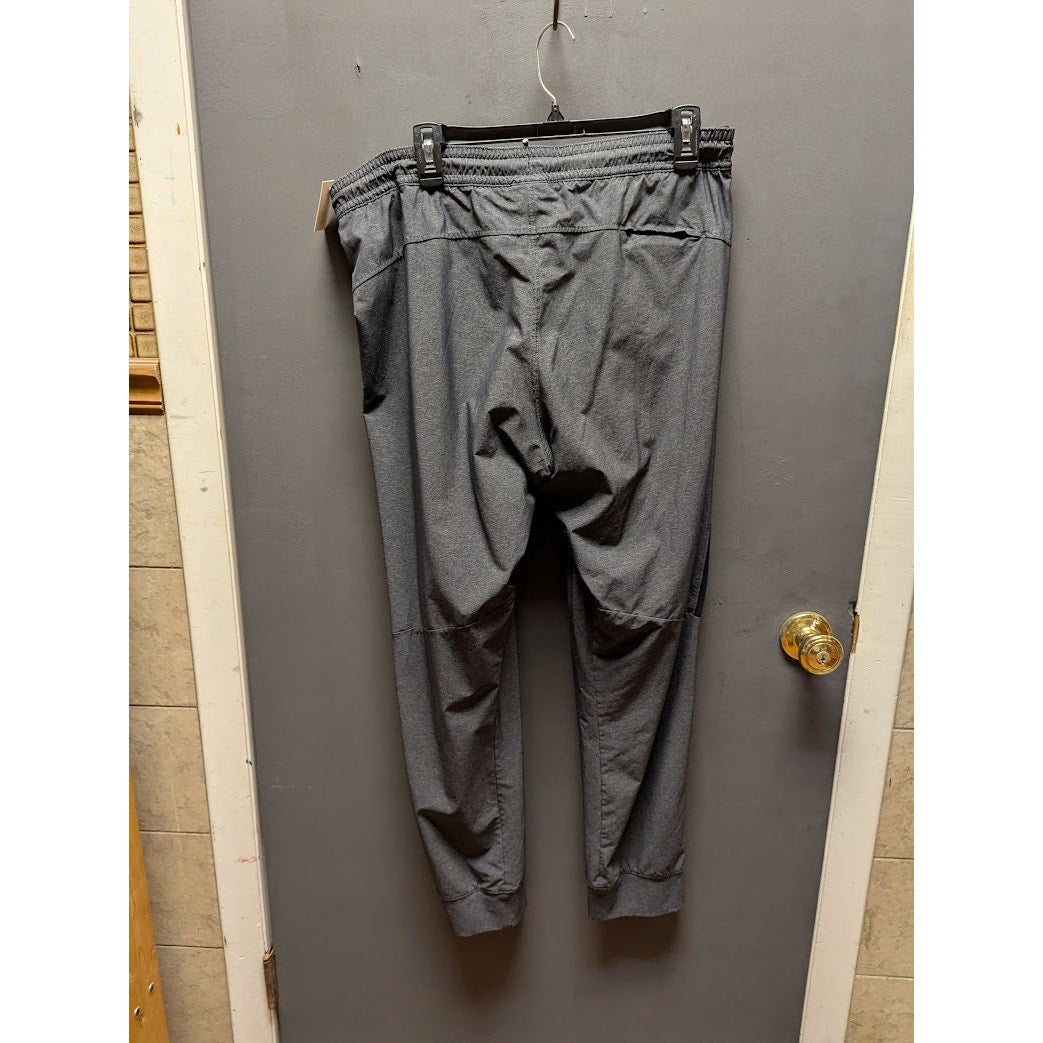 Zella Gray Activewear Track Jogger Pants Size Large NEW Athleisure