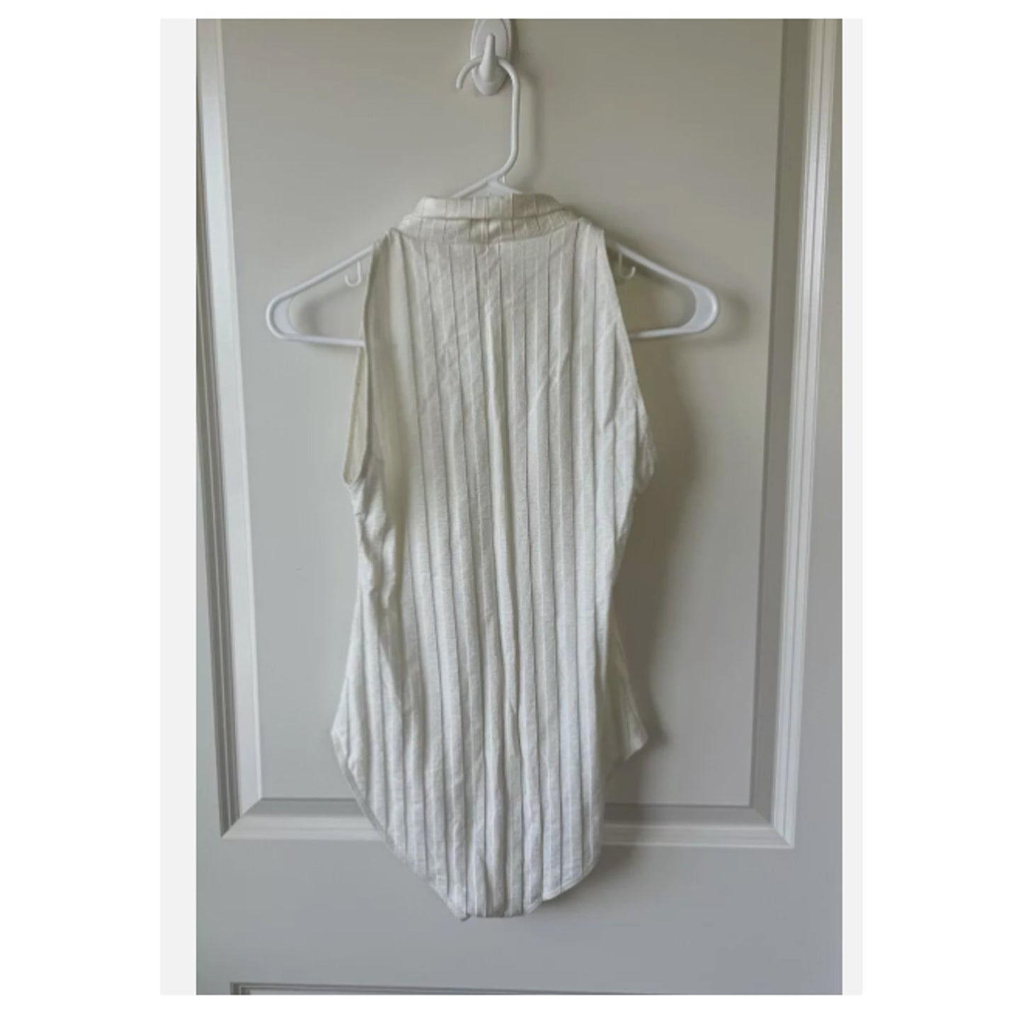 Reformation Isabel Turtleneck Sleeveless Bodysuit Extra Small XS New White NEW