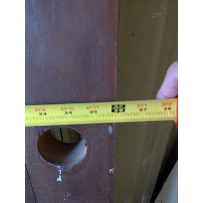 Secondhand Sandies: 36" x 96" 2 panel large wood door