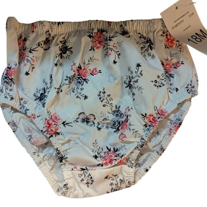 Iris & Ivy Baby Girls Floral Ruffle Bloomers Diaper Cover 18M NWT