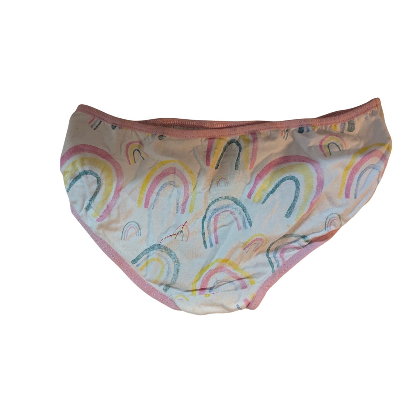 Andy & Evan Girls Rainbow Print Briefs 10-12