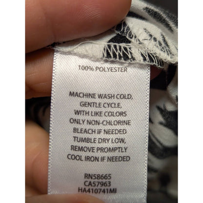 Halogen Zebra Print Camisole Tank Top Size Extra Small NEW XS