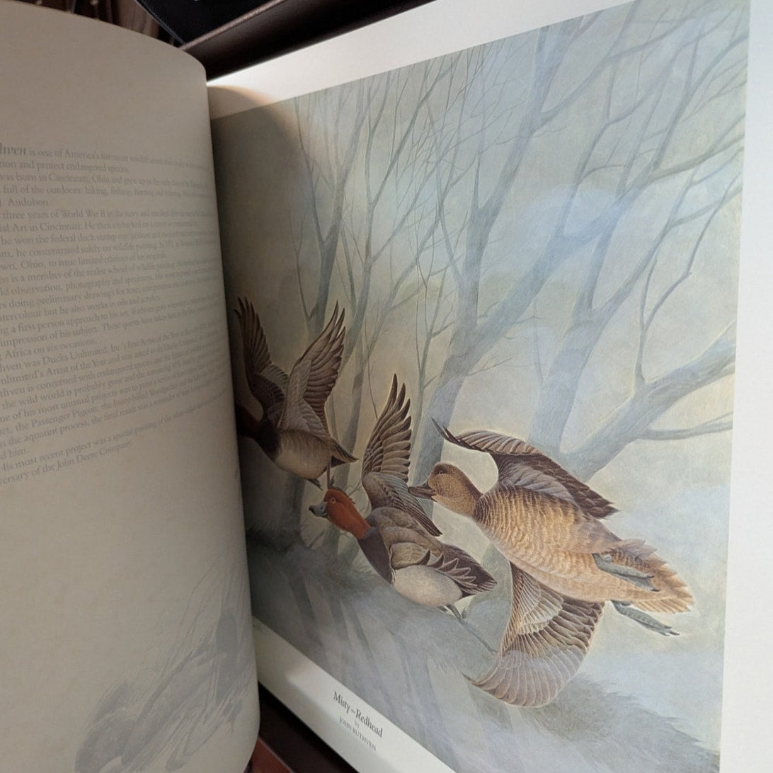 Ducks Unlimited Waterfowl Limited Edition Bound Signed Portfolio Book 1987