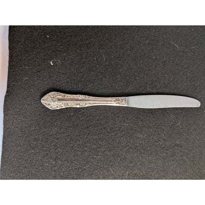 Vintage Ekco Eterna Lillianne Silverplate Knives Set of 5 Korea