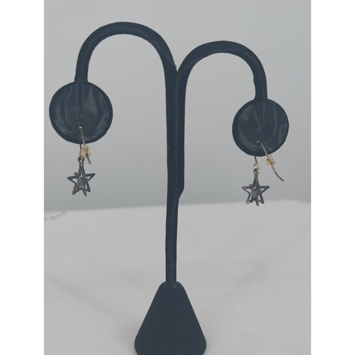Vintage Y2K Celestial Star Fishhook Earrings Indie Sleaze Grunge Gothic Jewelry