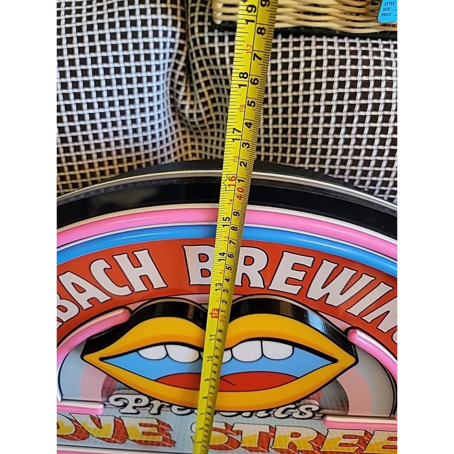 KARBACH BREWING CO. Animated LOVE STREET LED BEER BAR SIGN MAN CAVE DECOR LIGHT