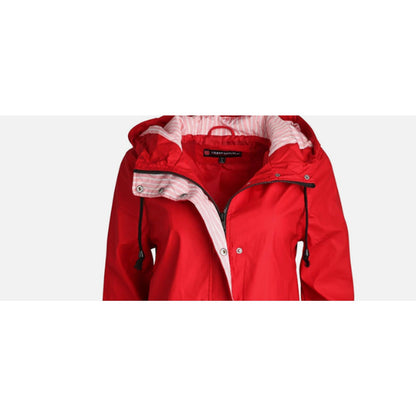 URBAN REPUBLIC Womens Lightweight Vinyl Hooded Raincoat Jacket NEW MEDIUM TRAVEL