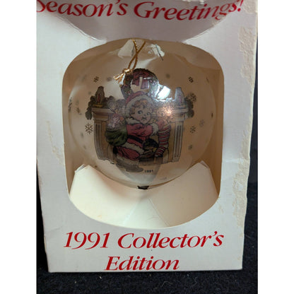 Vintage 1991 Campbell's Kids Collector's Edition Christmas Ornament