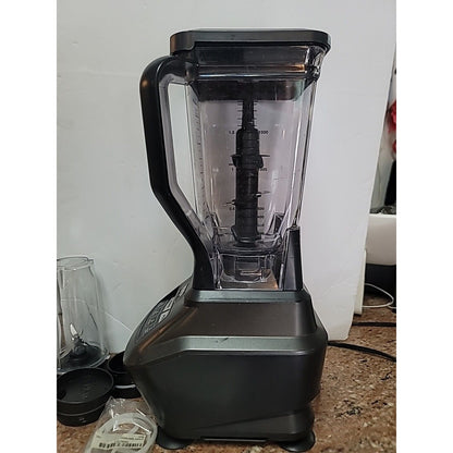 NINJA Professional 1500 Watts Machine, Pitcher, Lid, 2 bullet cups with lids
