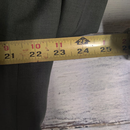 Minelli Uomo Gray Double-Breasted Wool Suit Jacket European Size 56 US 46