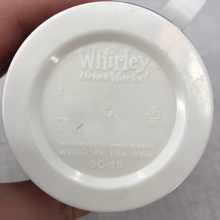 WHIRLEY dRINK wORKS dISNEY WORLD Coronado Springs Resort Caribbean LIDDED MUG