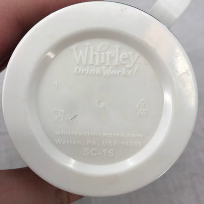 WHIRLEY dRINK wORKS dISNEY WORLD Coronado Springs Resort Caribbean LIDDED MUG