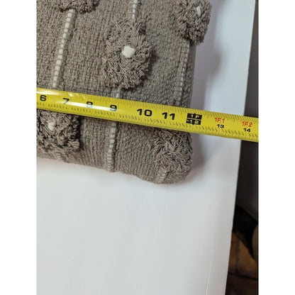Pom Pom at Home Lola Hand woven New $126.00 Linen Pillow 12" x 22" w/ Insert