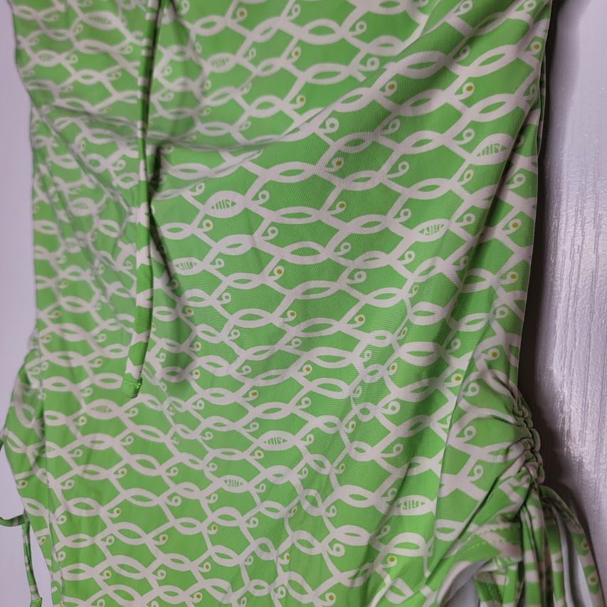 Lilly Pulitzer Size xl Stowaway Ore Fish Stick Rita 1 pc. Swimsuit Bathing