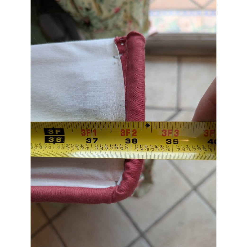 Secondhand Sandies: Window curtains drapery with valance 38" wide