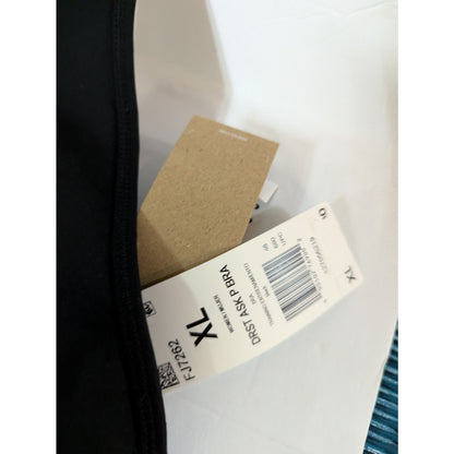 adidas Womens Don't Rest Alphaskin Padded Athletic sports Bra Black Size XL NEW