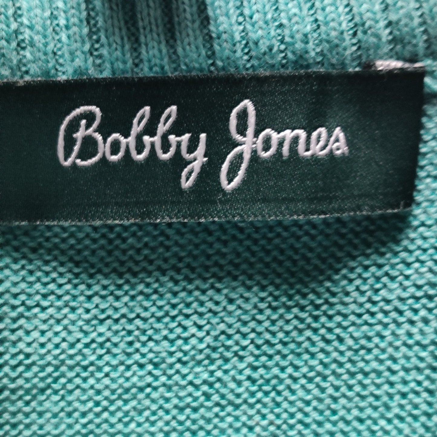 Bobby Jones Lot of 2 MEDIUM Premium Knit Golf Sweater Vests – Teal & Green (NWT)