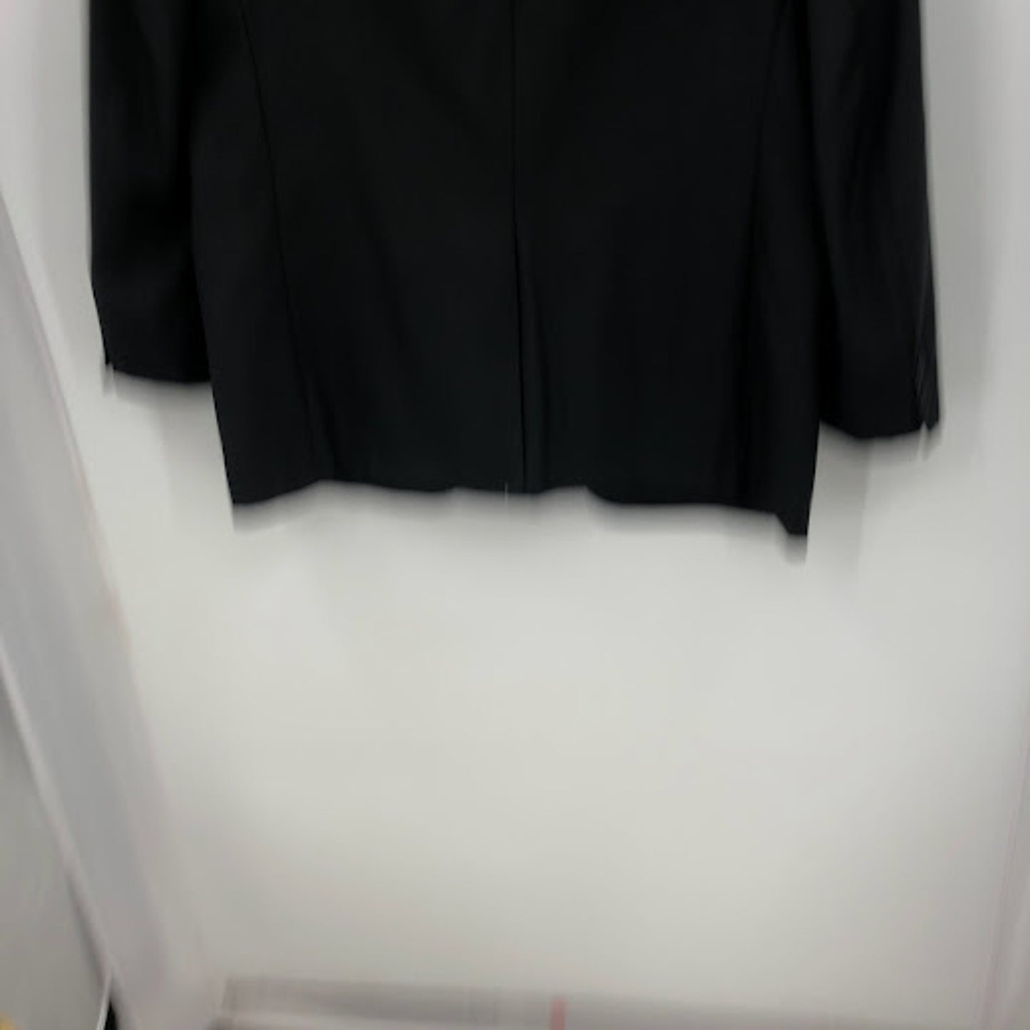 Tuxedo Black Pants Mens 41 Long Made Romania Flat Front 28" Inseam VINTAGE