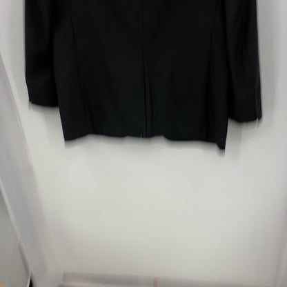 Tuxedo Black Pants Mens 41 Long Made Romania Flat Front 28" Inseam VINTAGE