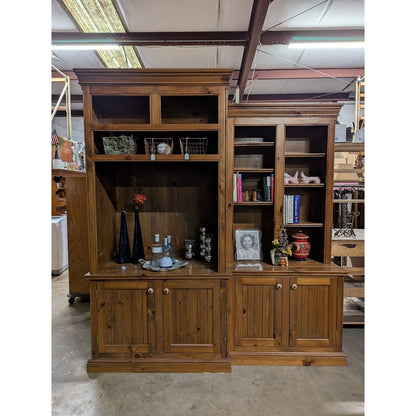 Secondhand Sandies: Solid wood Bookshelf Cupboard Cabinet Painting Available