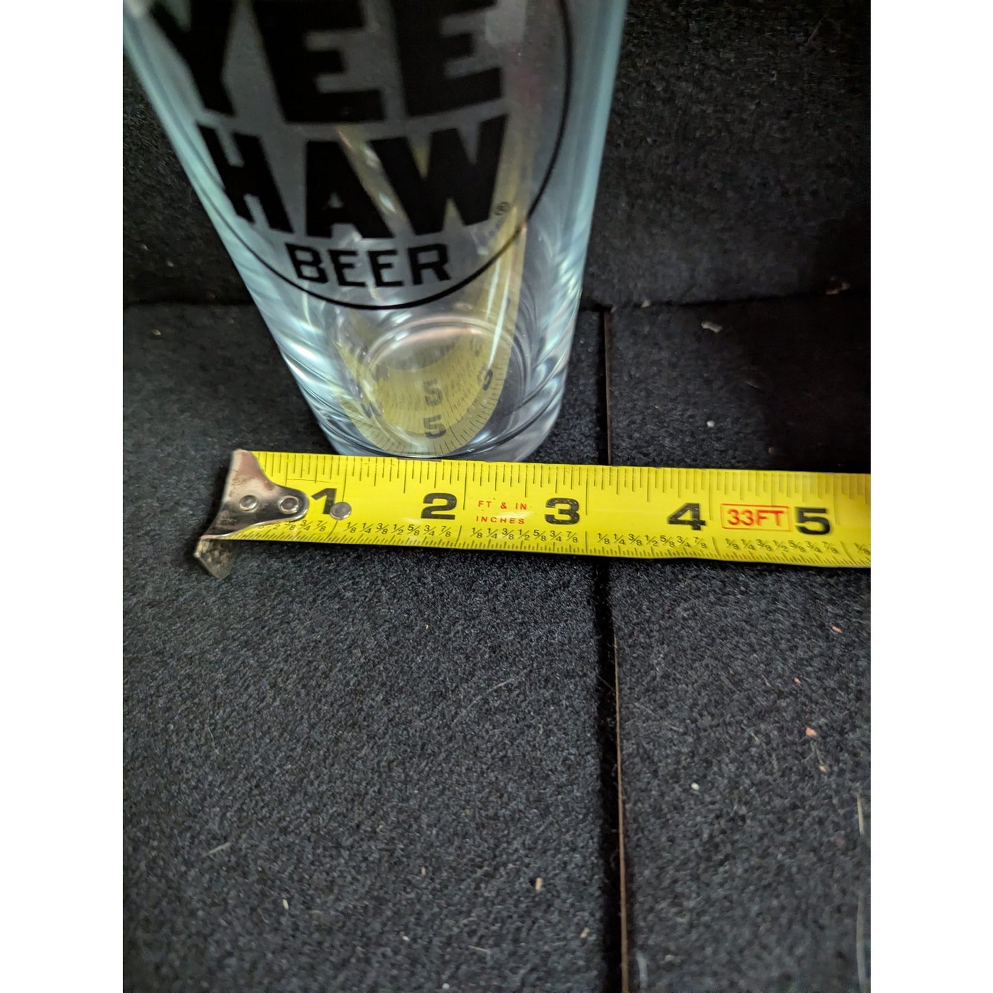 Yee-Haw Brewing Co. "Drink Yee Haw Beer" Pint Glasses - Set of 4