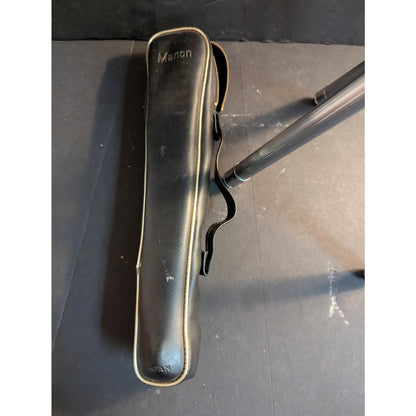 Vintage Manon Metal Camera Tripod With Carrying Case Mid Century Photography