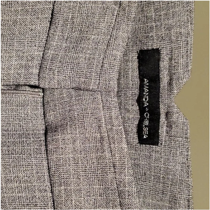 AMANDA & CHELSEA PLAID PANTS SLACKS Nwt Size 4 casual career