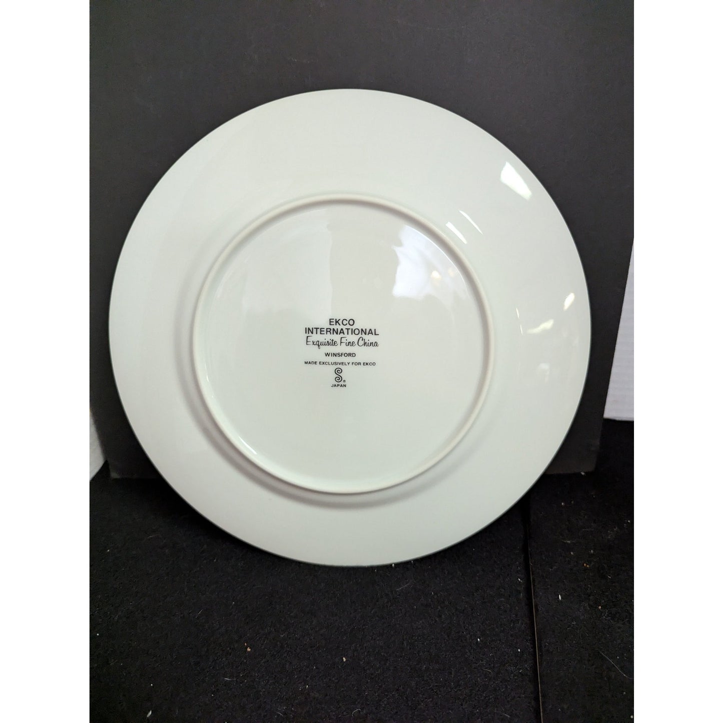 Vintage Ekco International Winsford Fine China Dinner Plates Set of 2 Japan