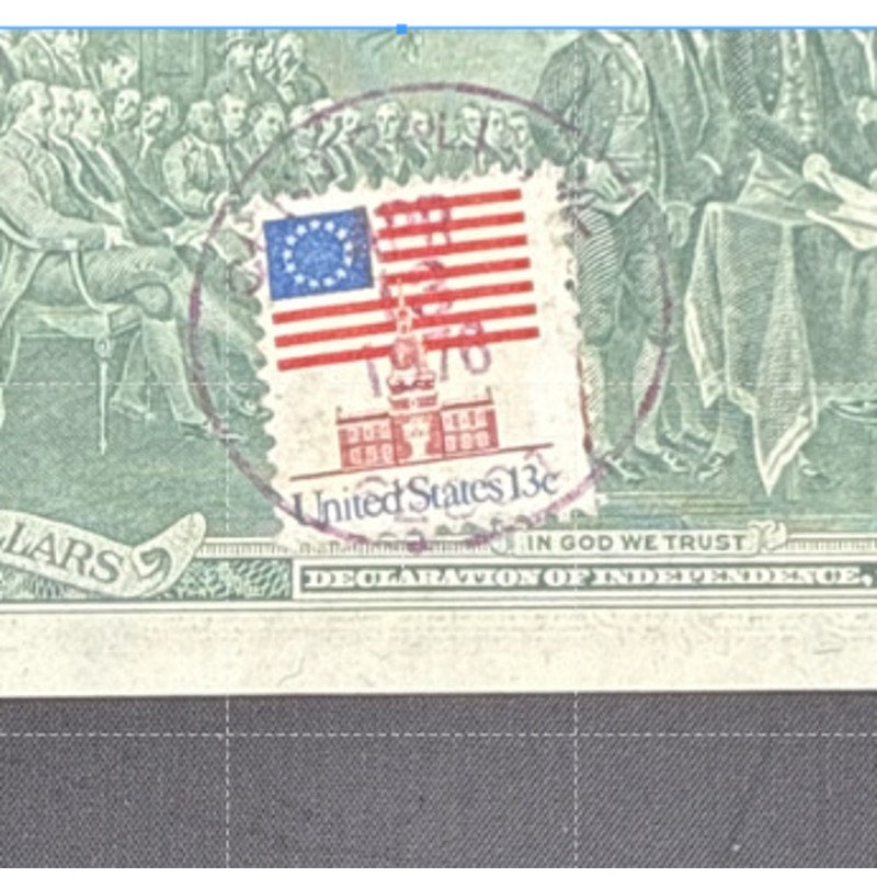 Paper Currency Bank Note USA Paper Money $2 Series 1976 consecutive more