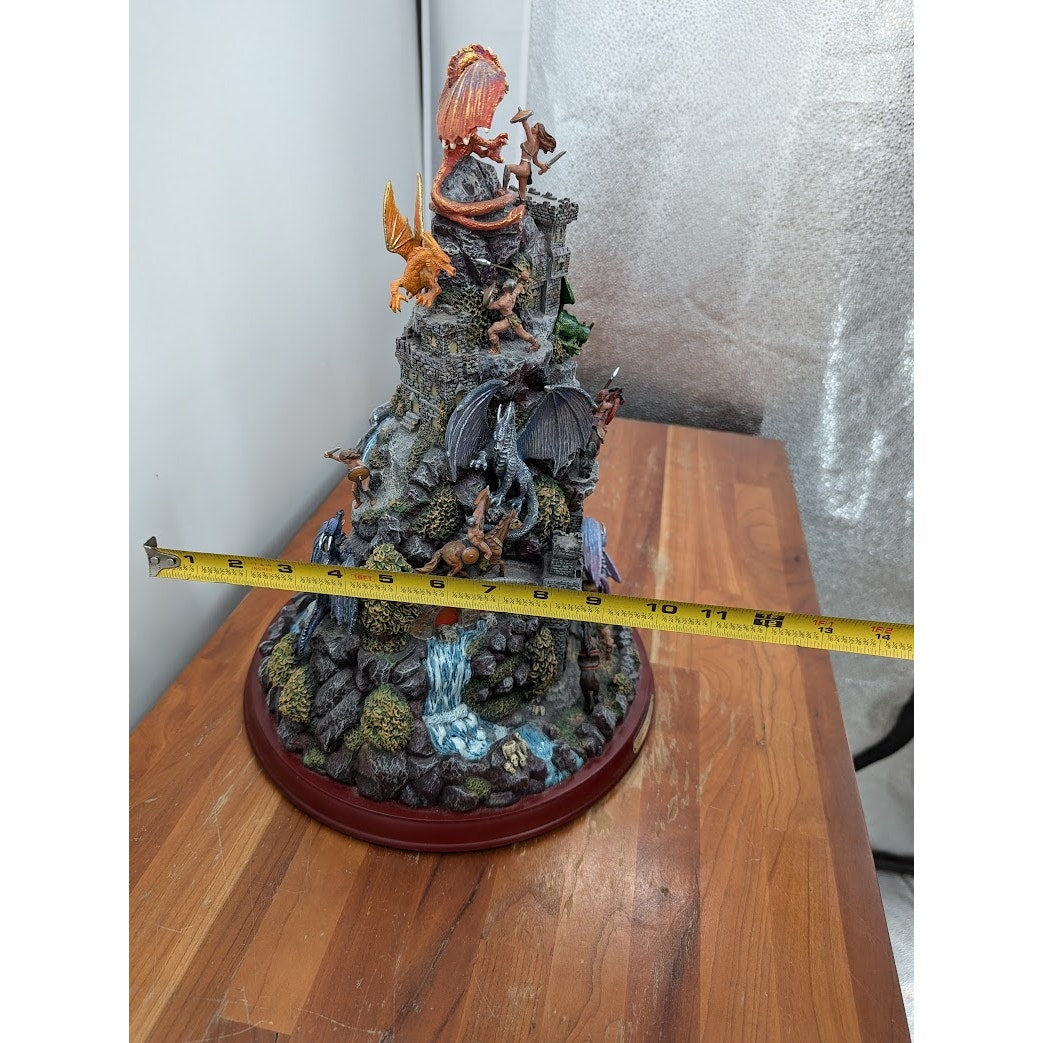 Bradford Editions 2007 "Realm Of The Dragons" Mystical Mountain