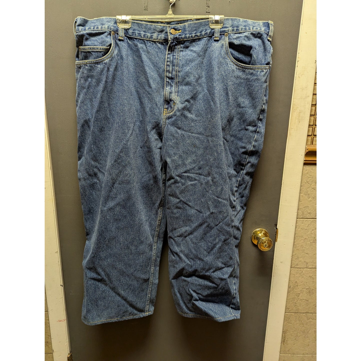 Canyon Ridge Blue Denim Jeans Men Size 50x30 Big & Tall