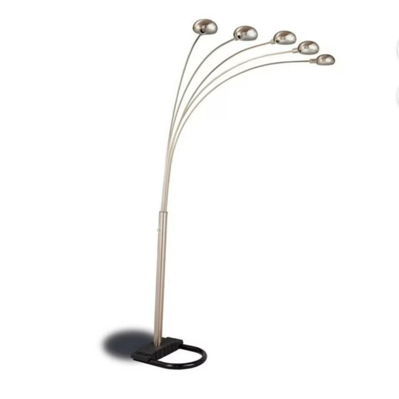 Secondhand Sandies:Vintage 5 light lamp chrome floor spider floor light